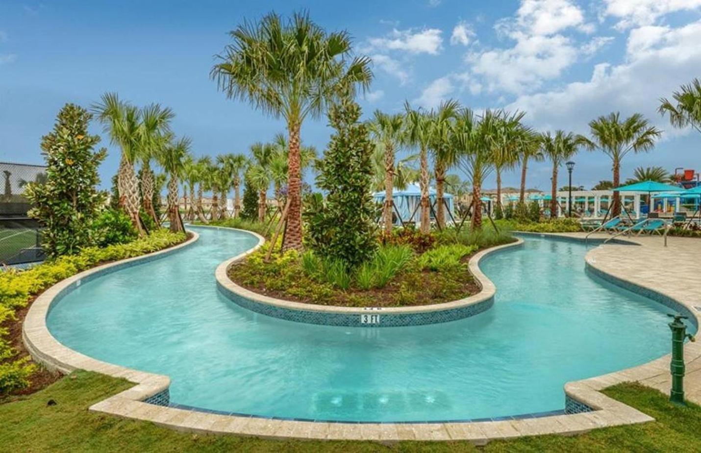 Large Villa Wprivate Pool Game Room Waterpark 키시미 외부 사진